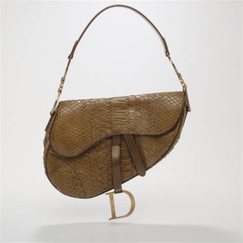 dior saddle python|Dior equestrian bags.